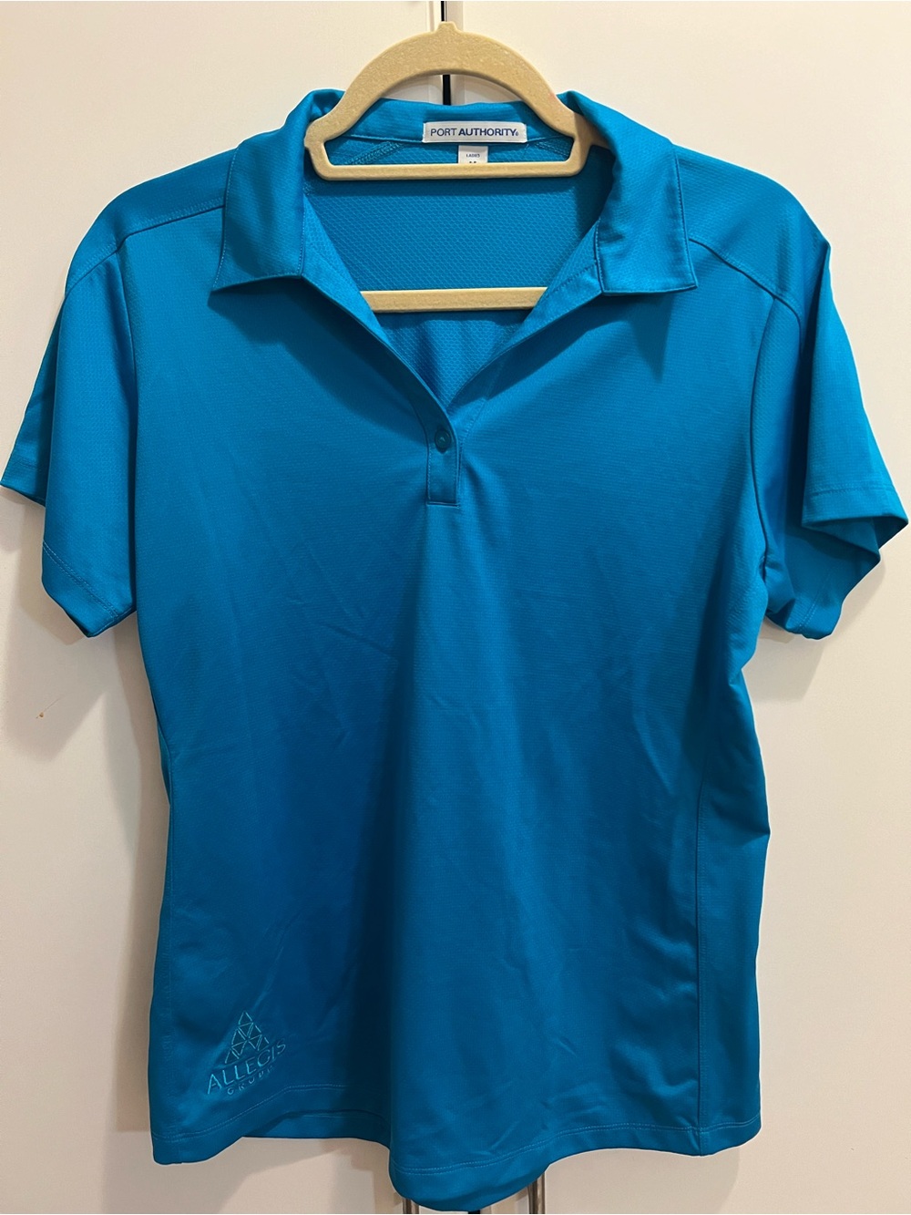 Port Authority Women's Bright Teal Short-Sleeve Polo
